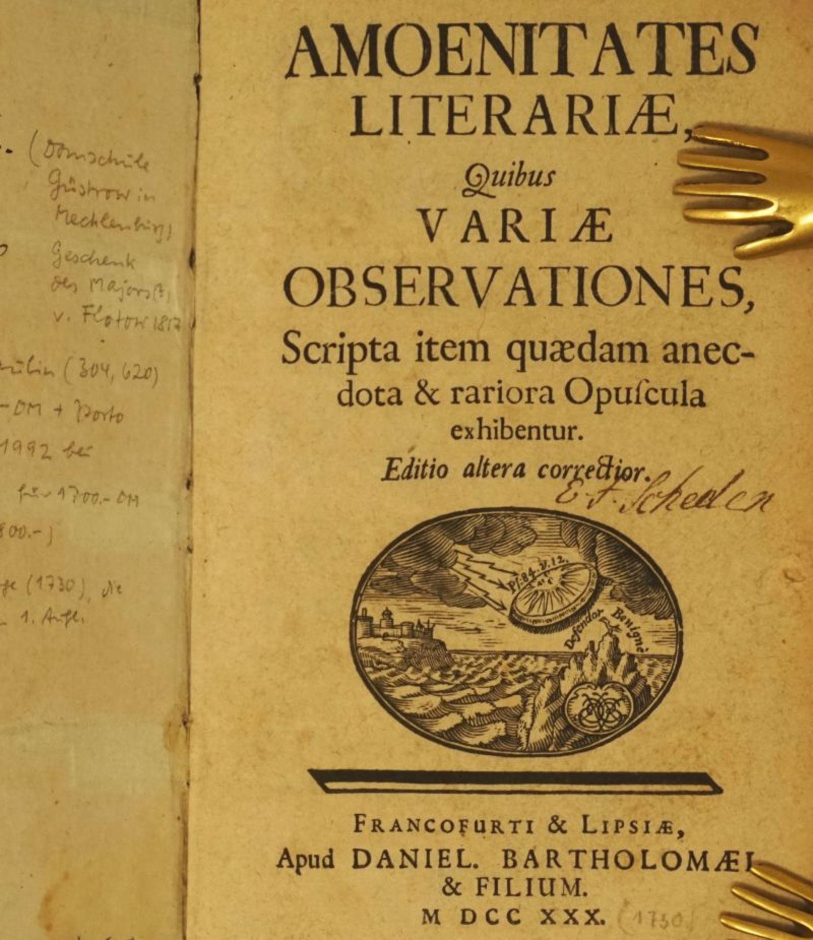 Amoenitates literariae: quibus variae observationes