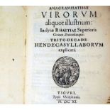 Waser, Kaspar: Anagrammatismi virorum aliquot illustrium