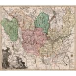 Lotter, Tobias Conrad: Mappa geographica ... Brandenburgensem