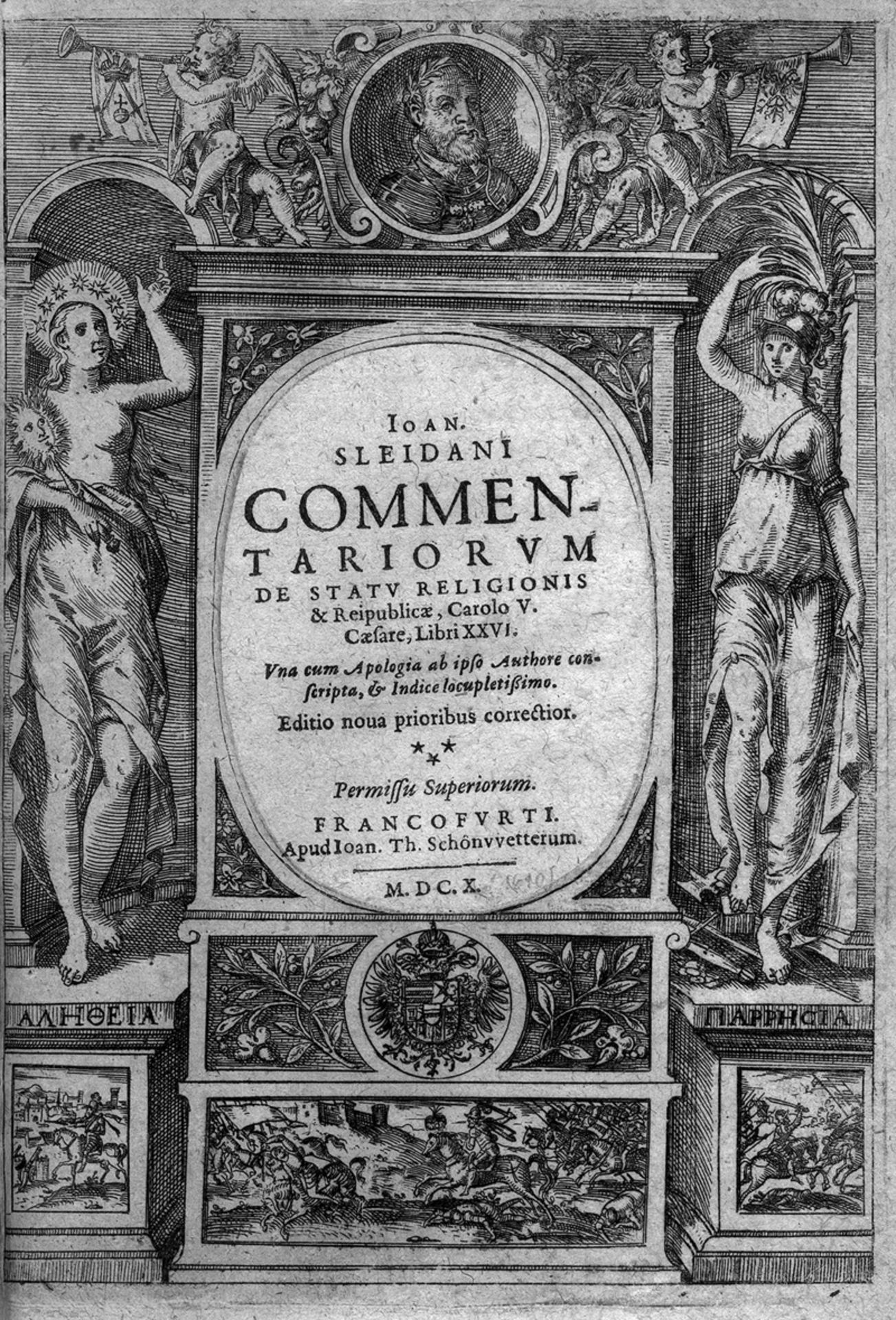 Sleidanus, Johannes: Commentariorum de statu religionis