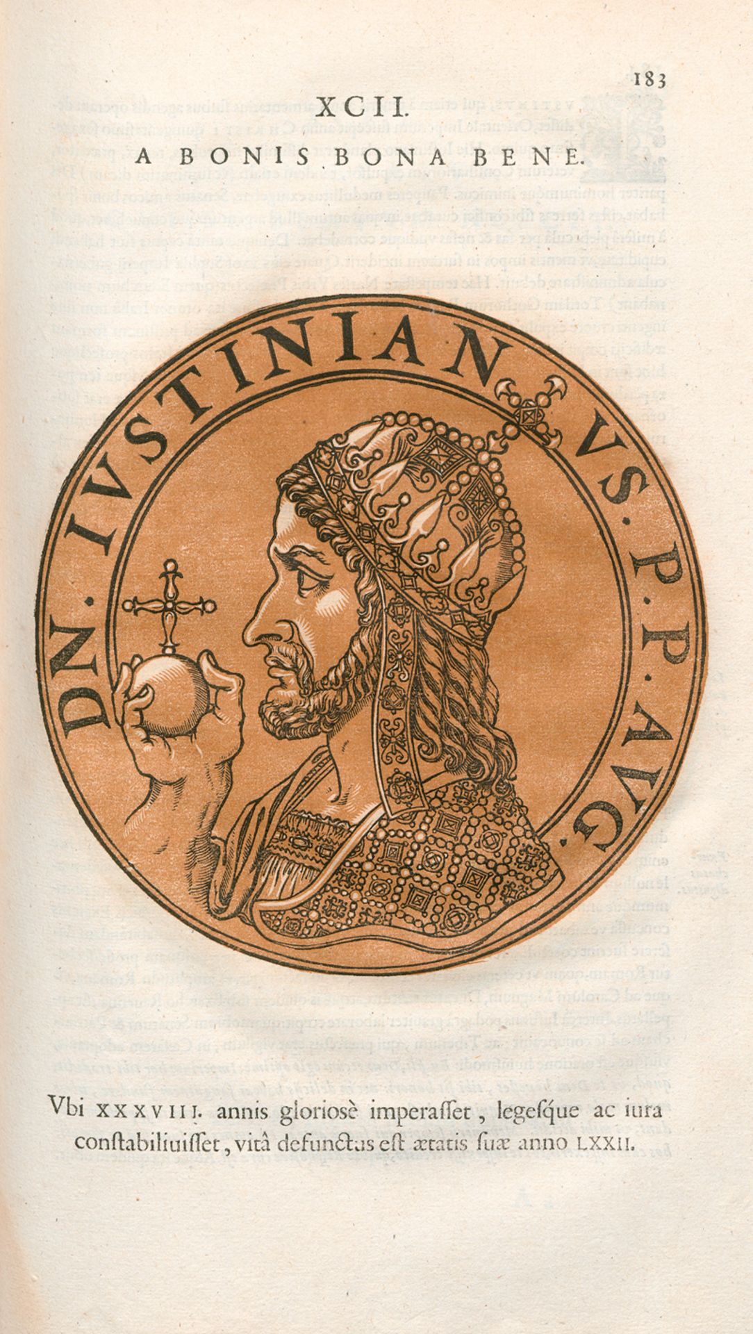 Goltzius, Hubert: Icones Imperatorum Romanorum - Bild 2 aus 2