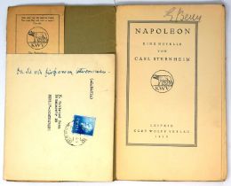Sternheim, Carl und Benn, Gottfried: Napoleon