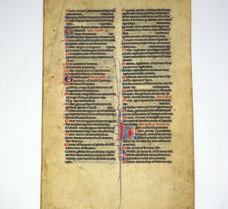 Bibel-Fragment: Bedeutung der hebräischen Namen.