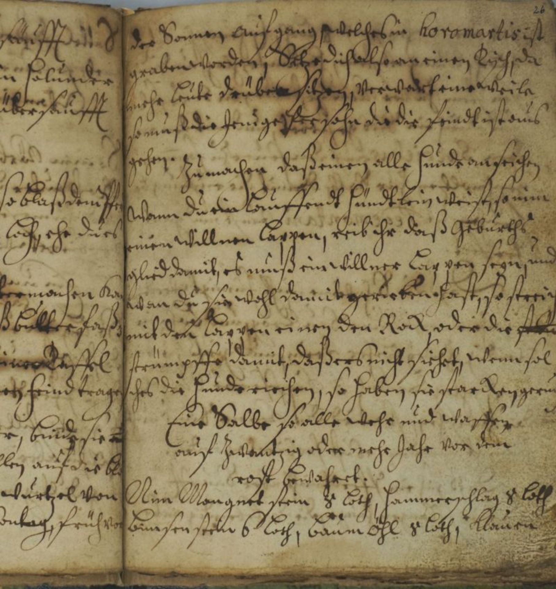 Albrant: Rossarzneibuchs. Deutsche Handschrift auf Papier. 