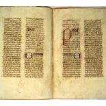 De adventu christi in iudia: "De adventu christi in iudico". Lateinische Handschrift ...