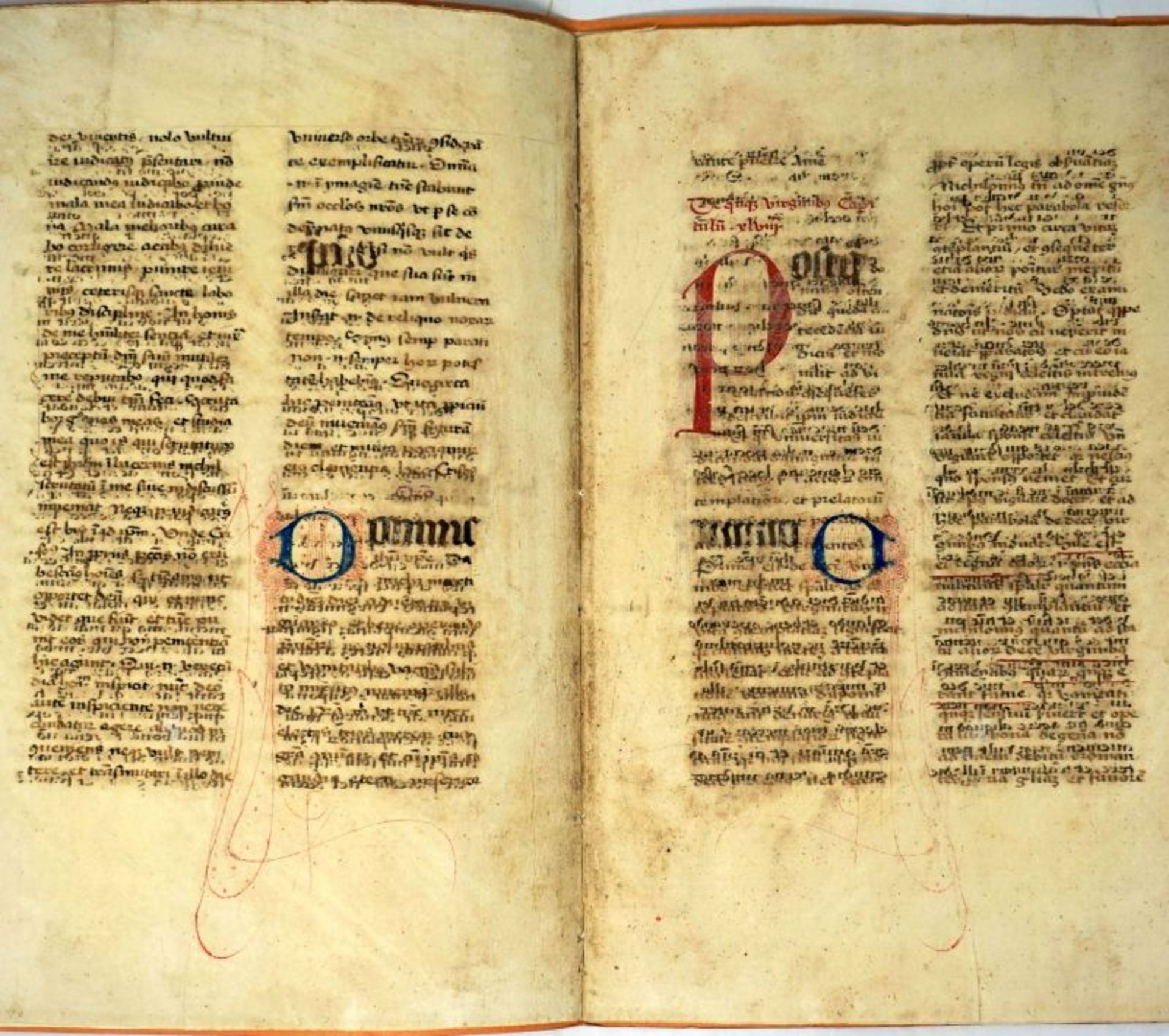 De adventu christi in iudia: "De adventu christi in iudico". Lateinische Handschrift ...