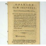 Thevenet, Jean: Opinion sur les moyens de parvenir à la plus juste répar...