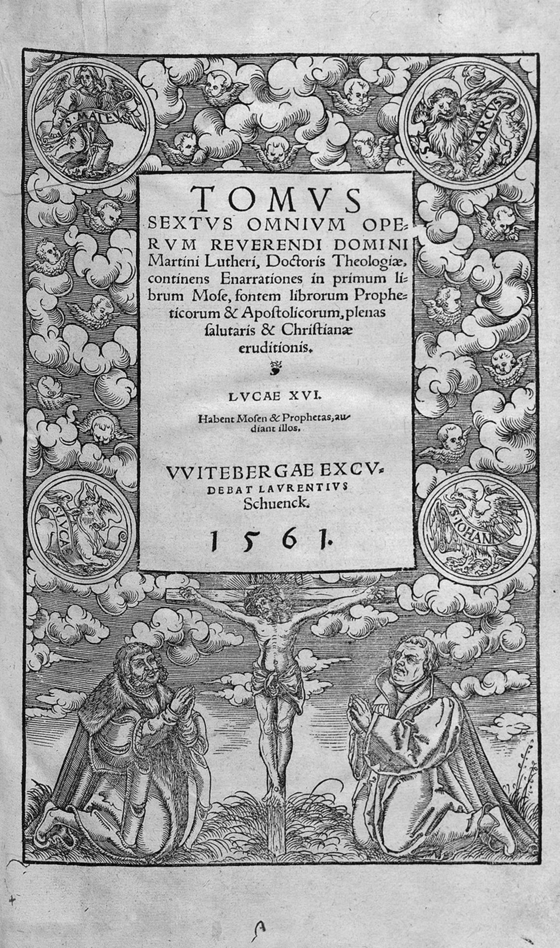 Luther, Martin: Tomus sextus omnium operum reverendi domini