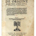 Bullinger, Heinrich: De origine erroris libri duo