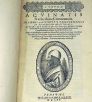 Thomas von Aquin und Aristoteles: Praeclarissima commentaria, in libros Aristotelis perihe...