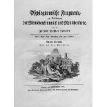 Lavater, Johann Caspar: Physiognomische Fragmente. EA 1775-78
