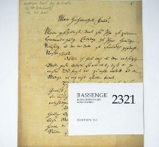 Böttiger, Carl August: Brief 1834 an einen Freund