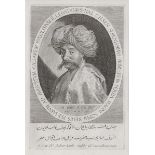 Sadeler, Aegidius: Zeynal Khan (Synal Chaen). Der persische Botschafter am ...