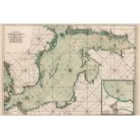 Mortier, Pierre und : Carte de la Mer Baltique