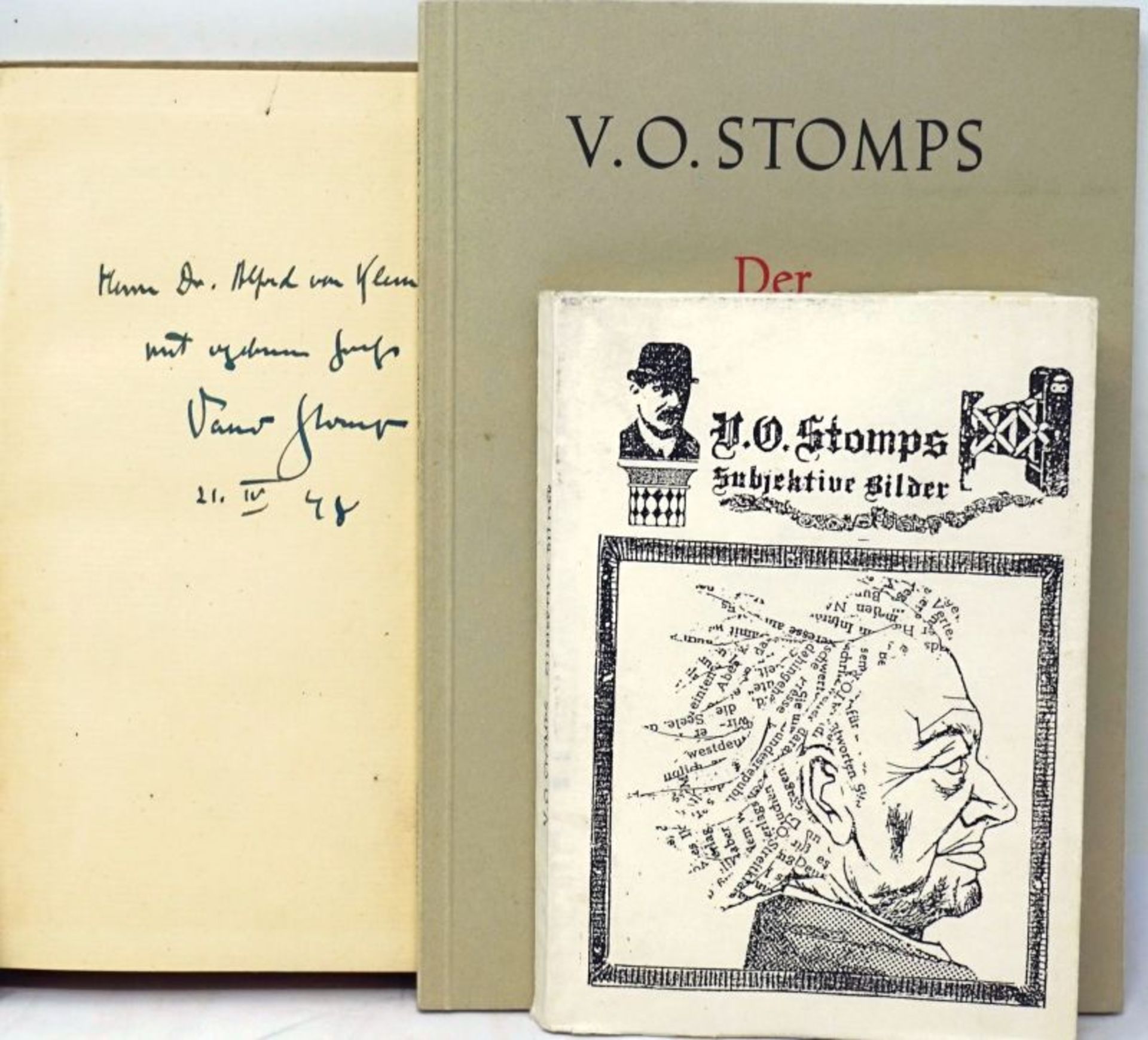 Stomps, Victor Otto: Konvolut von 12 Werken
