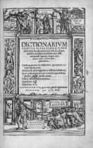 Curio, Valentino: Dictionarium Graecum