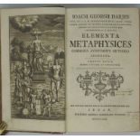 Darjes, Joachim Georg: Elementa metaphysices