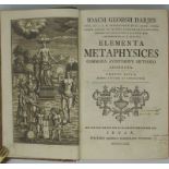 Darjes, Joachim Georg: Elementa metaphysices 