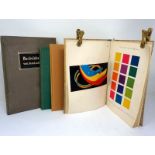 Buchbinder-Konvolut: Sammlung von 8 Werken zur Buchbinderei