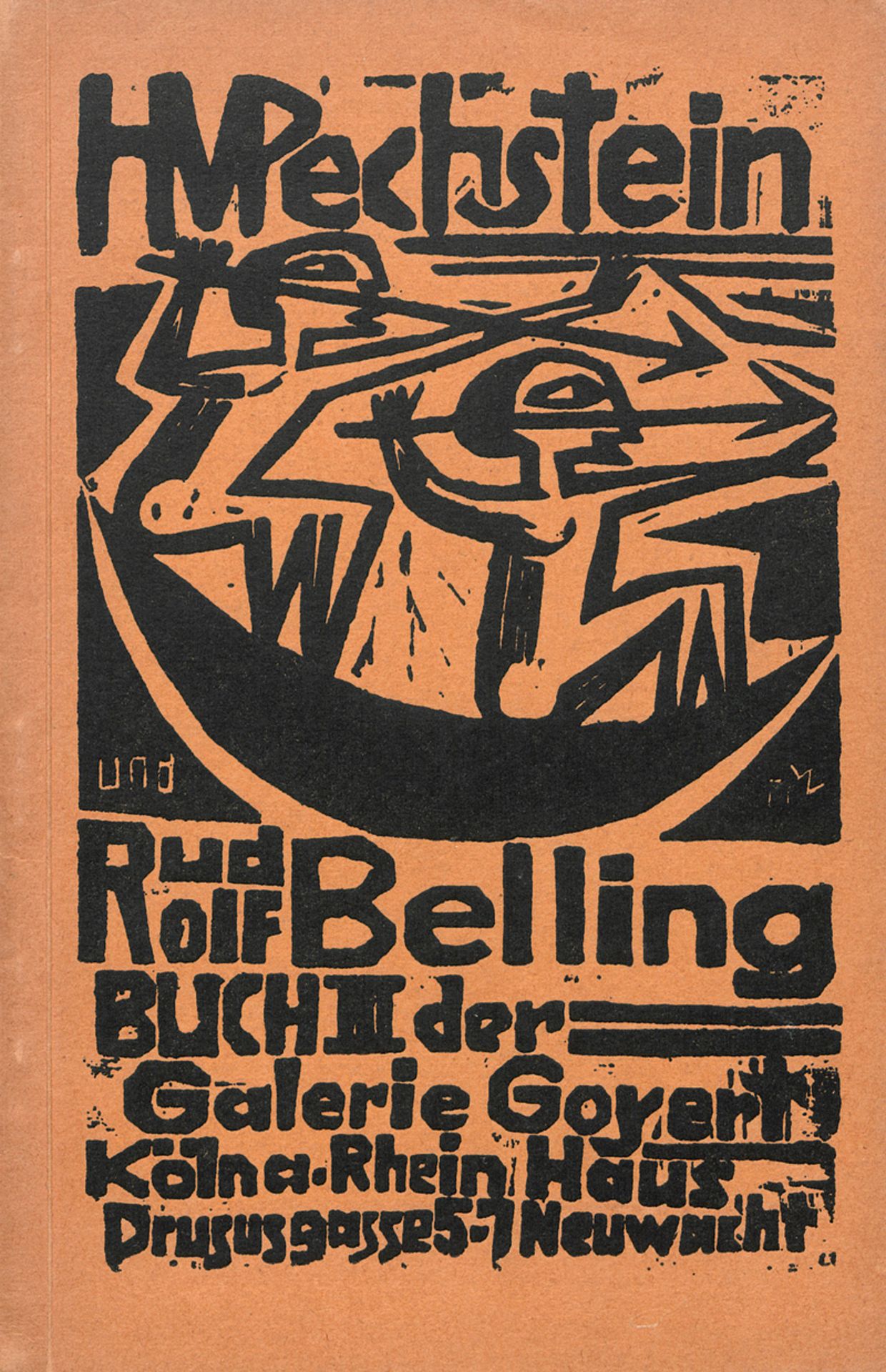 Pechstein, Max: H. M. Pechstein und Rudolf Belling