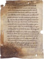 Missale-Fragment: Lateinische Handschrift auf Pergament