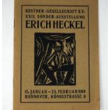 Heckel, Erich: Gemälde Graphik - XXII. Sonderausstellung Kestner-Gesell...