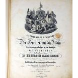 Marschner, Heinrich und Staegemann,...: Der Templer und die Jüdin. Klavierauszug