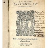 Cicero, Marcus Tullius: Orationum volumen tertium