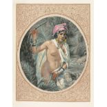 Dinet, Étienne - Illustr. und Slima...: Khadra, danseuse Ouled Naïl. 