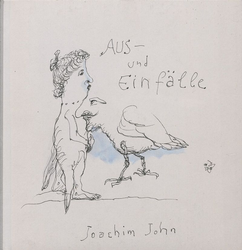 John, Joachim: Aus- und Einfälle. Zinkdrucke. Mit 2 Original-Zeichnunge...