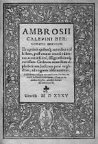 Calepino, Ambrogio: Lexicon, Ex optimis quibusque autoribus collectum