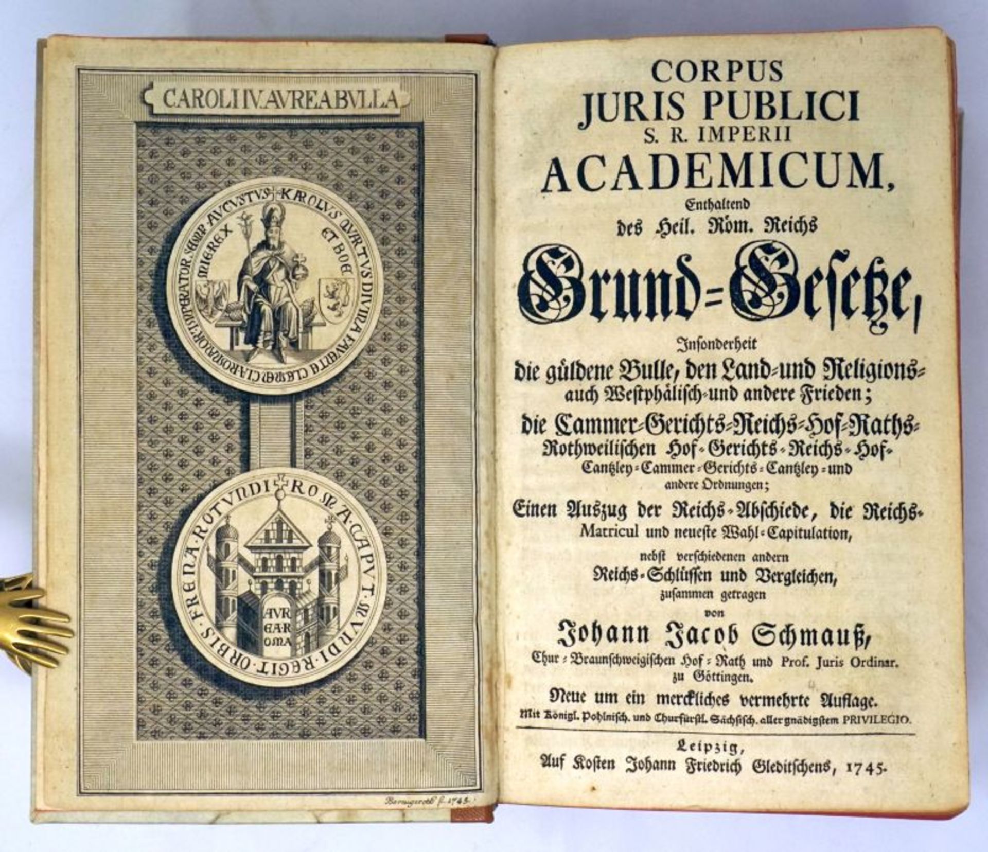 Schmauß, Johann Jacob: Corpus juris publici 