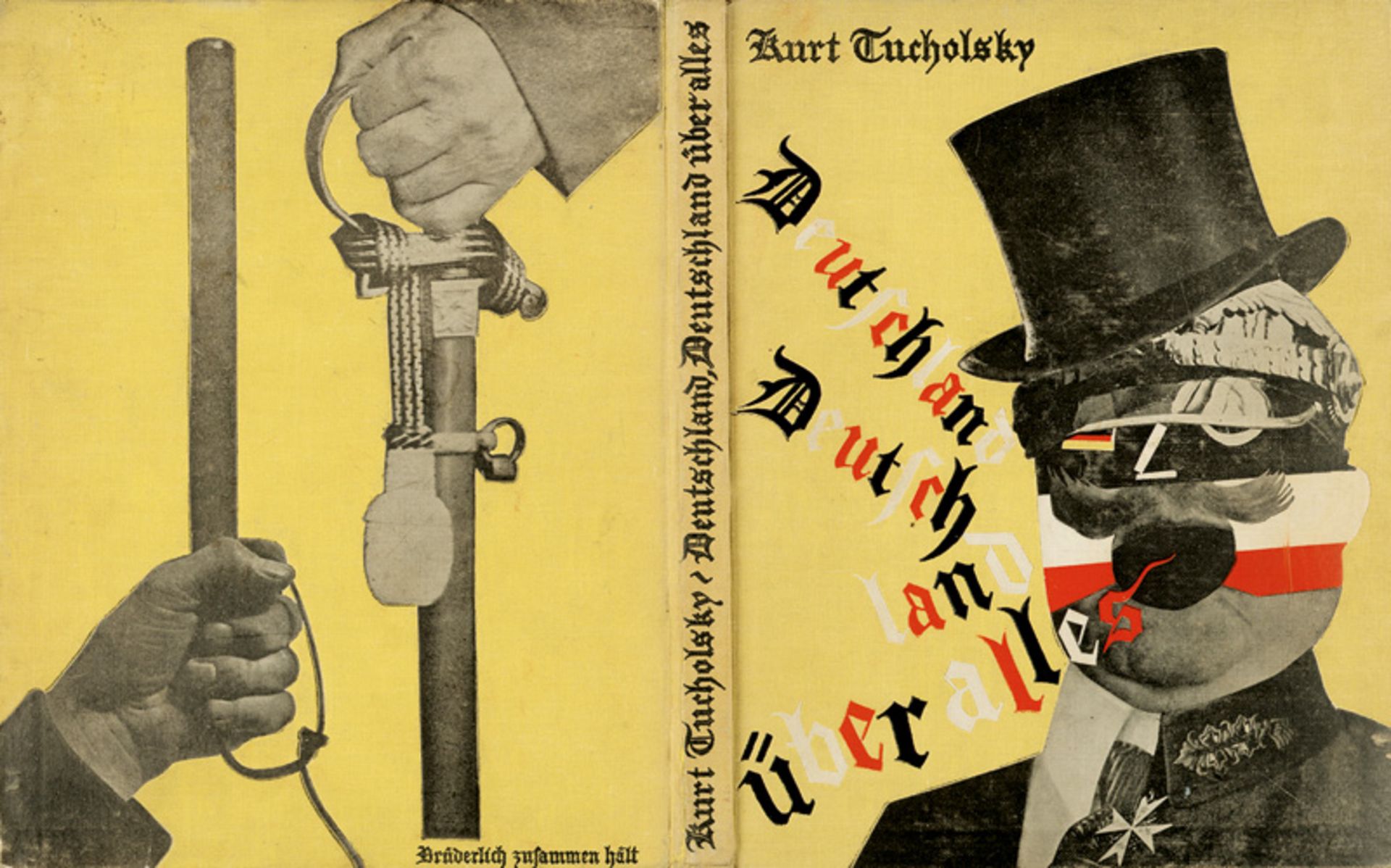 Tucholsky, Kurt und Heartfield, Joh...: Deutschland, Deutschland über alles