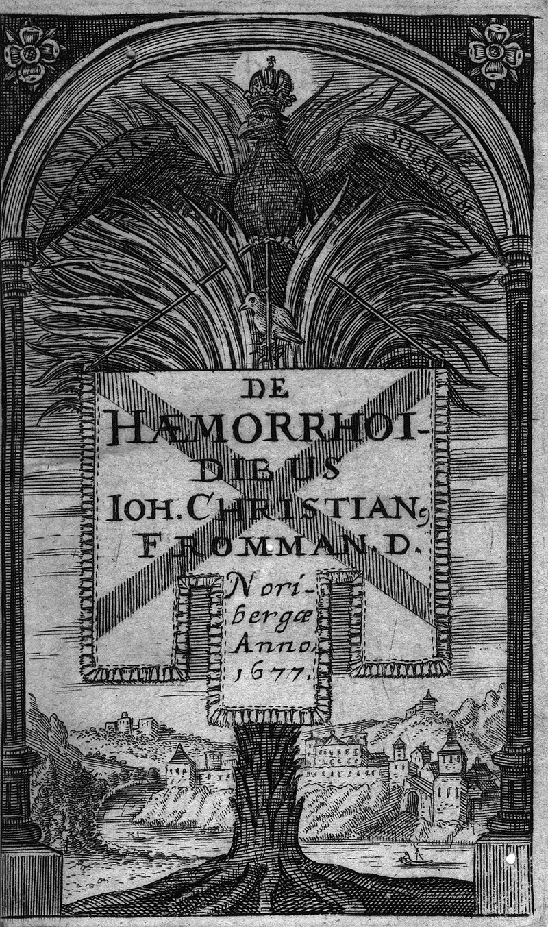 Frommann, Johann Christian: Tractatus singularis de haemorrhoidibus