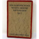 Almanach der Neuen Jugend, Der: Der Almanach der Neuen Jugend 1917