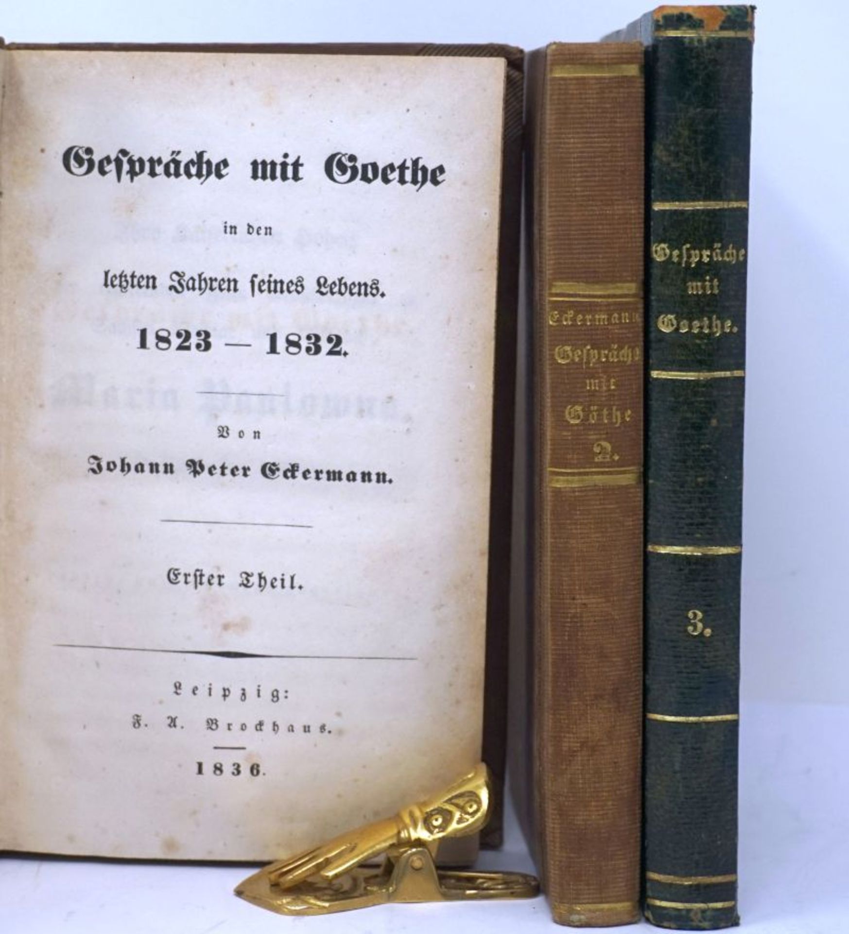 Eckermann, Johann Peter: Gespräche mit Goethe