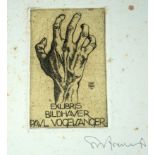 Frank, Sepp: Exlibris II. 10 lose Radierungen 