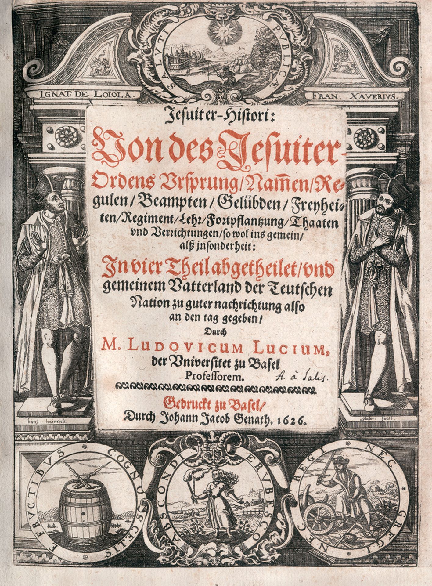 Lucius, Ludwig: Jesuiter-Histori