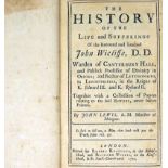 Lewis, J.: The History of the Life and Sufferings of John Wicliffe...