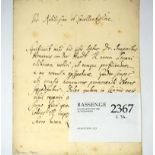 Leyser, Polycarp von: Brief 1725