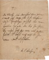 Karsch, Anna Louisa: Gedichtmanuskript 1774