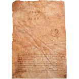 Johannes-Evangelium: Lateinische Handschrift auf Pergament