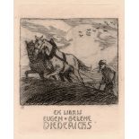 Exlibris: Sammlung von ca. 180 Exlibris