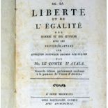 D'Ayala, Sebastiano: De la liberté et de l'égalité des hommes