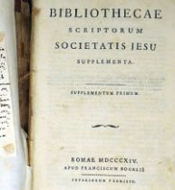 Caballero, R. D.: Bibliotheca scriptorum societatis Jesu 