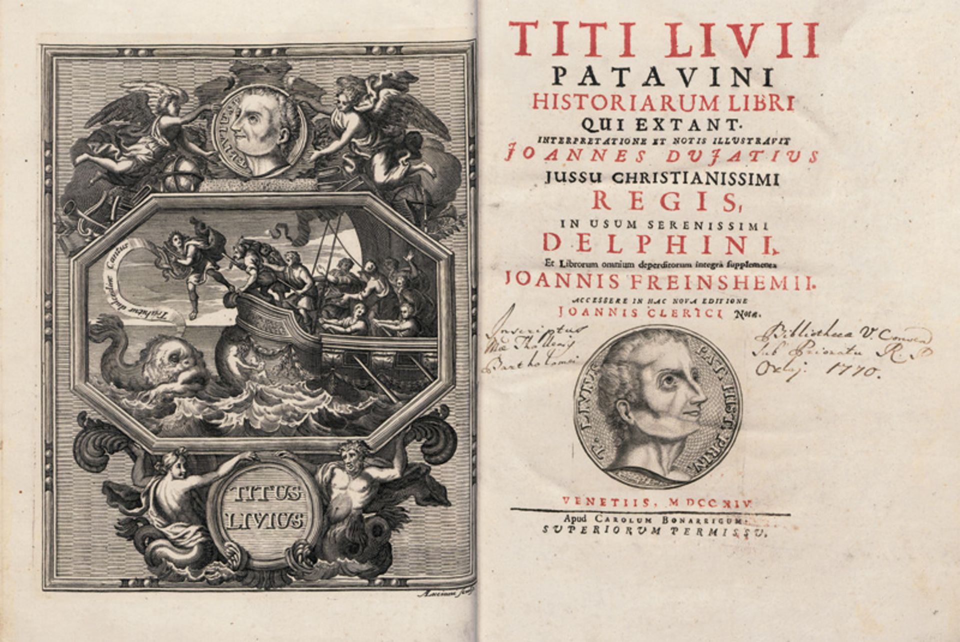 Livius, Titus: Historiarum libri qui extant.