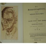 Kosegarten, Friedrich Franz: Die Geburtstagsfeier, einer musterhaften Mutter zu Ehren...