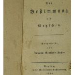 Fichte, Johann Gottlieb: Die Bestimmung des Menschen