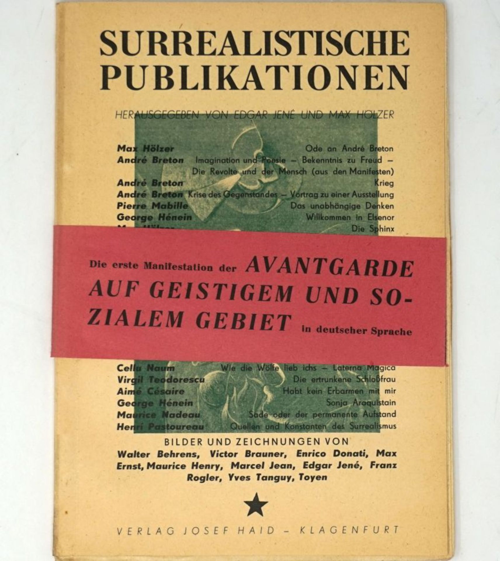 Surrealistische Publikationen: Hrsg. von E. Jené und M. Hölzer. Bd 1 