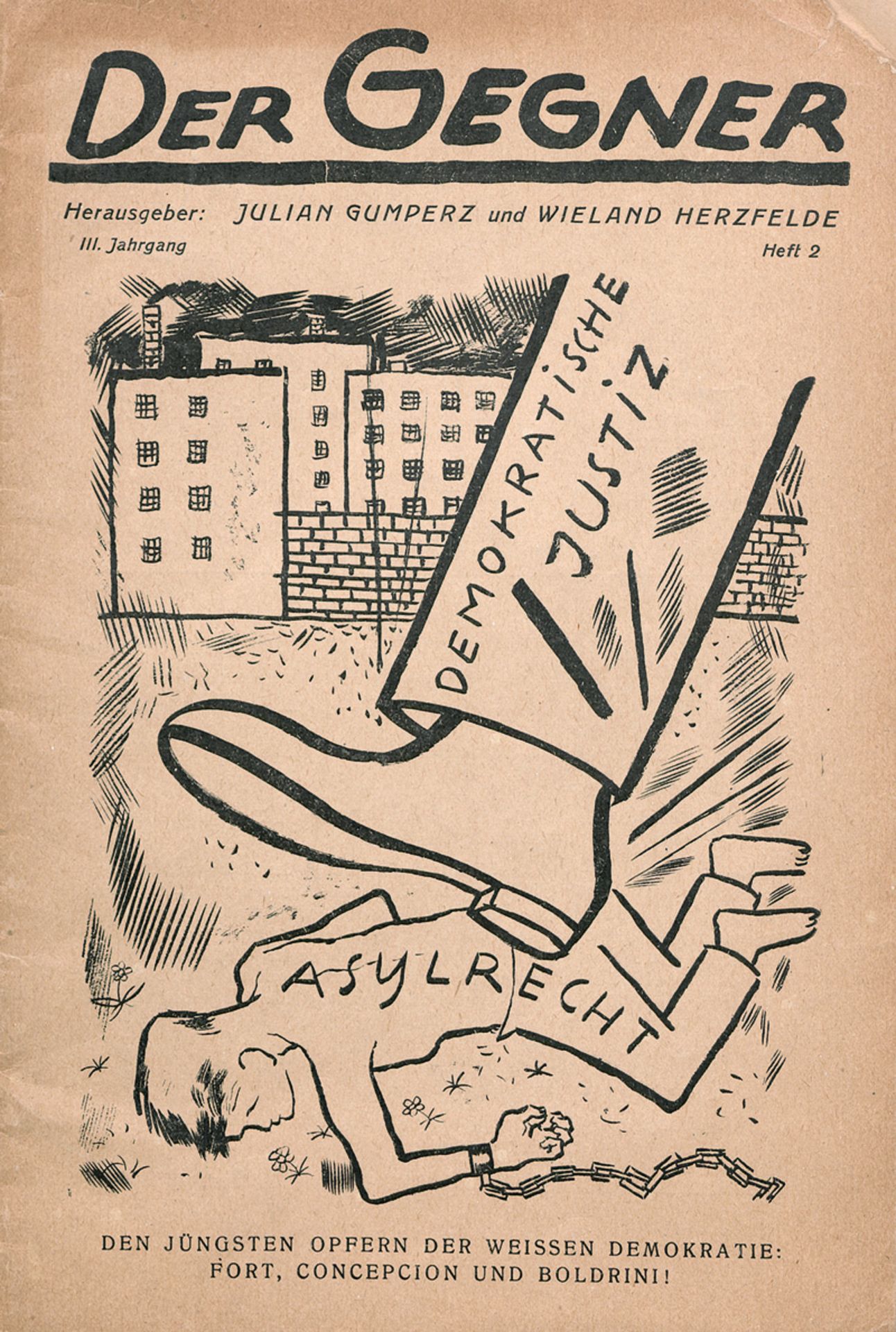Gegner, Der: III. Jahrgang, 1922, Heft 2